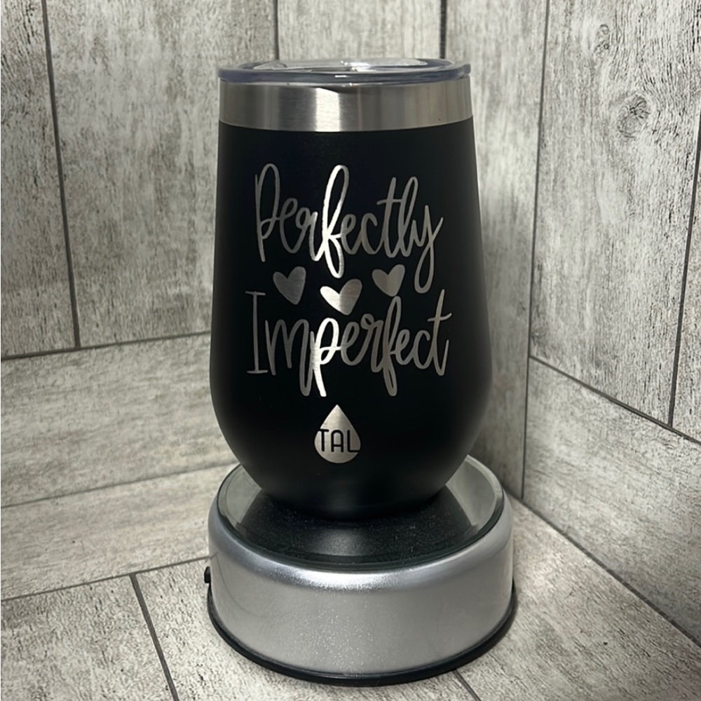 Perfectly imperfect 12 oz TAL wine stainless steel